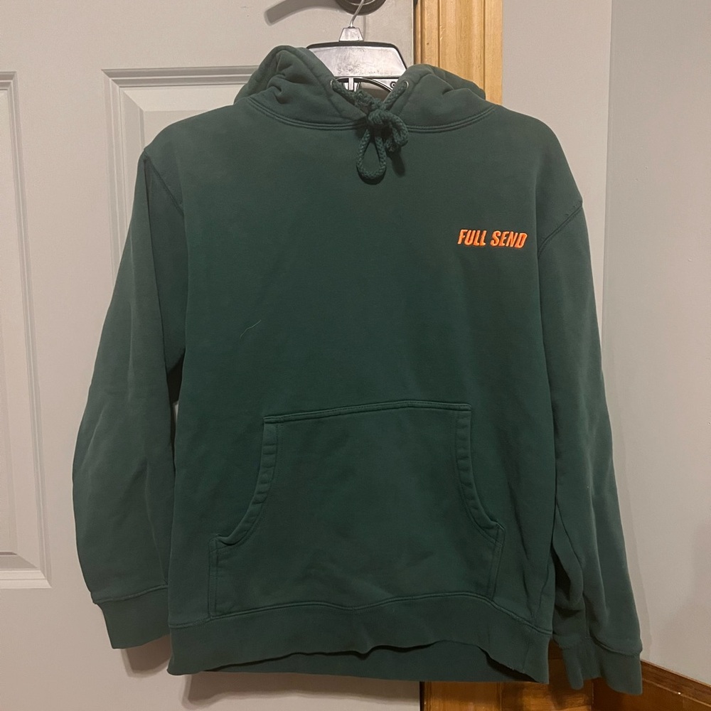 Full Send Nelk Boys Green Hoodie